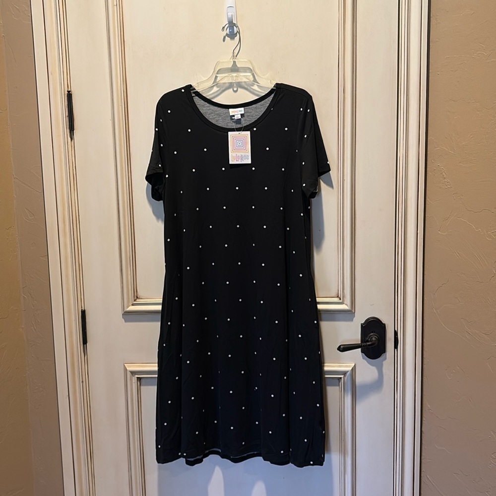 LuLaRoe Carly Swing Dress L